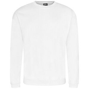 PRORTX Unisex Adult Pro Sweatshirt / White